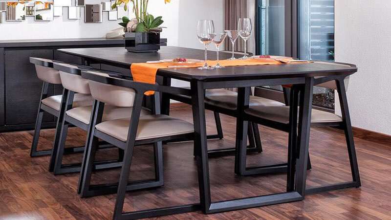 wooden dining room chairs