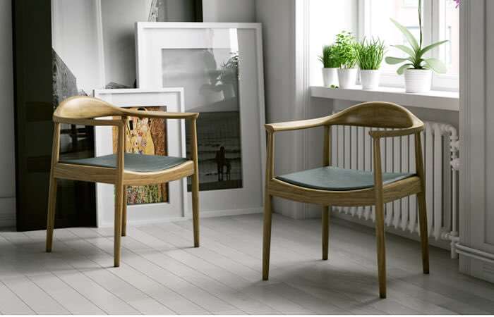 wooden dining chairs