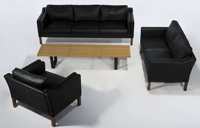 leather couch for office