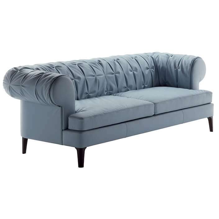 Poltrona Frau haute couture sofa