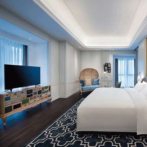 Luxury hotel bedroom furniture set