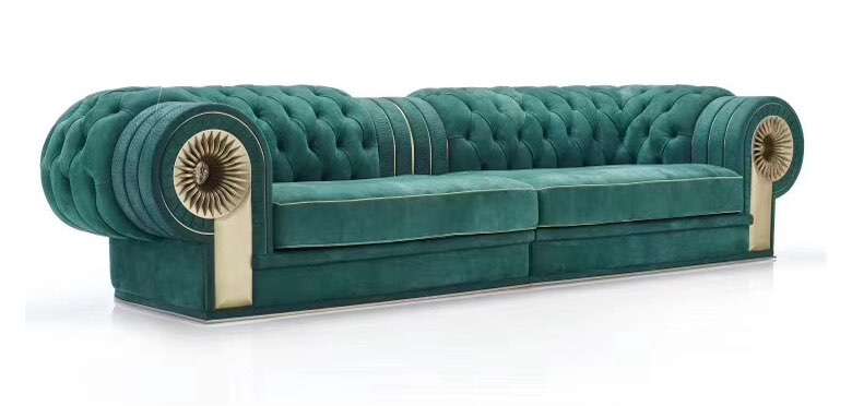 China original design chester genuine leather sofa manufacturer (1)