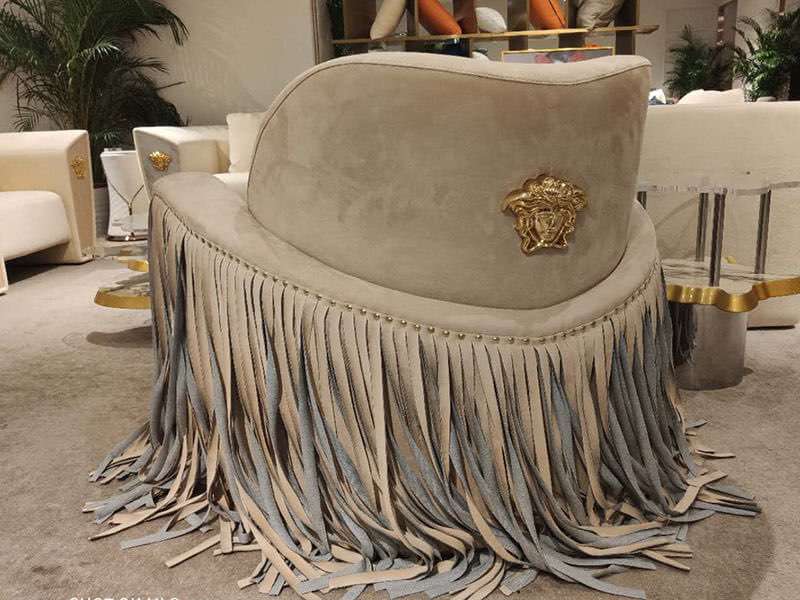 china versace via gesu side fringe armchair (1)