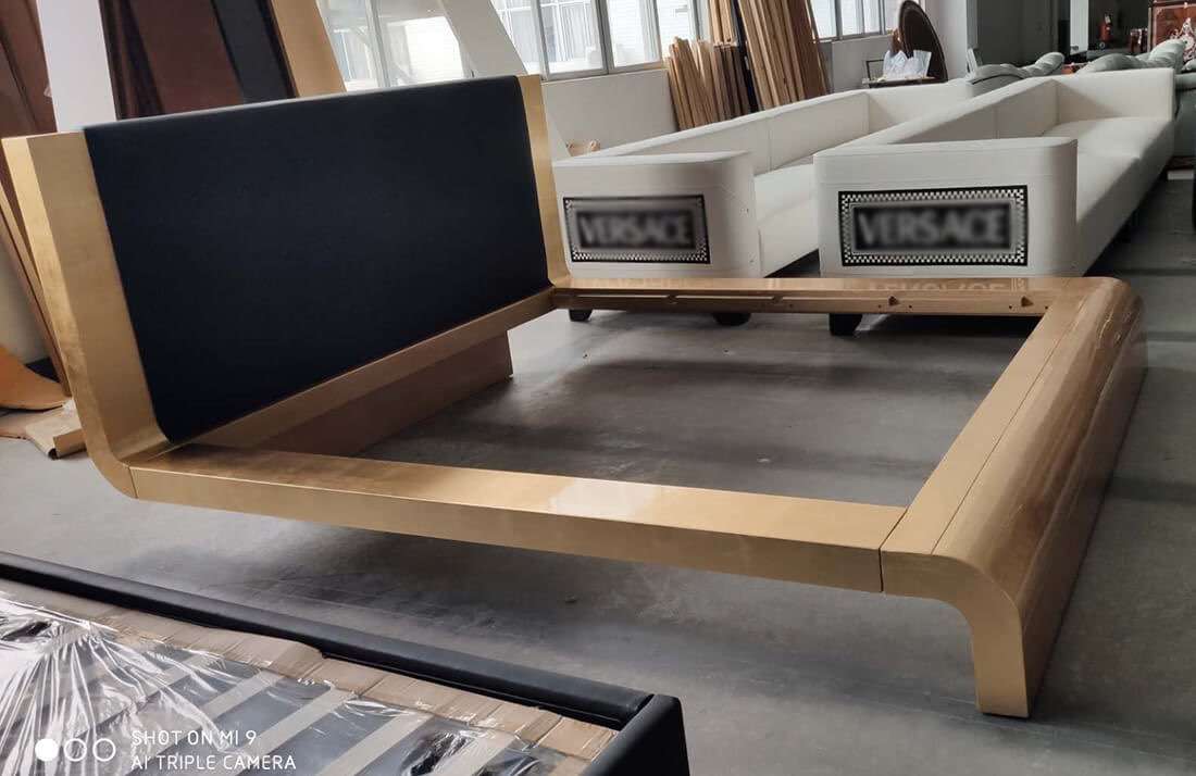 china custom made italy versace via gesu bedroom furniture replica reproduction factory