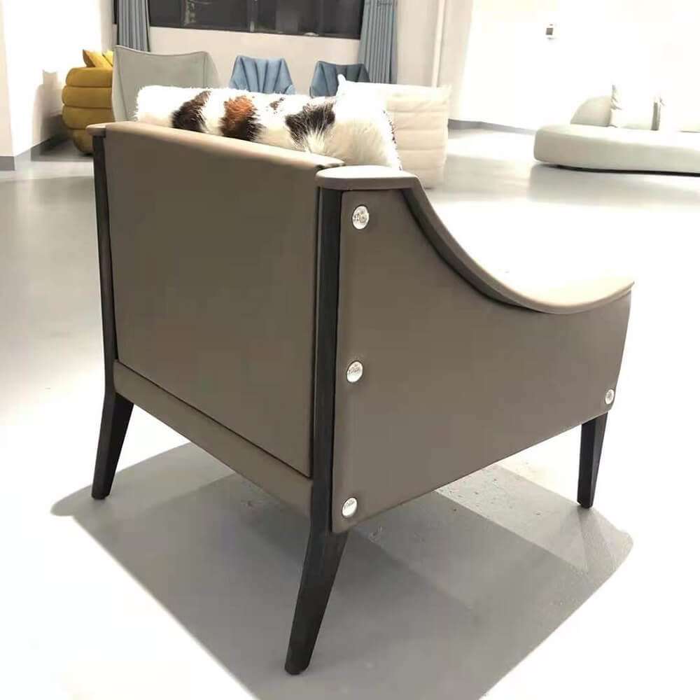 china customized accent leather armchair (1)