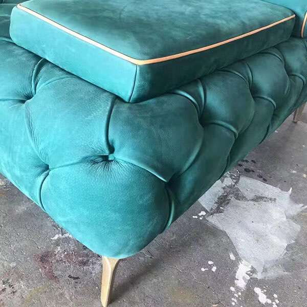 versace leather sofa