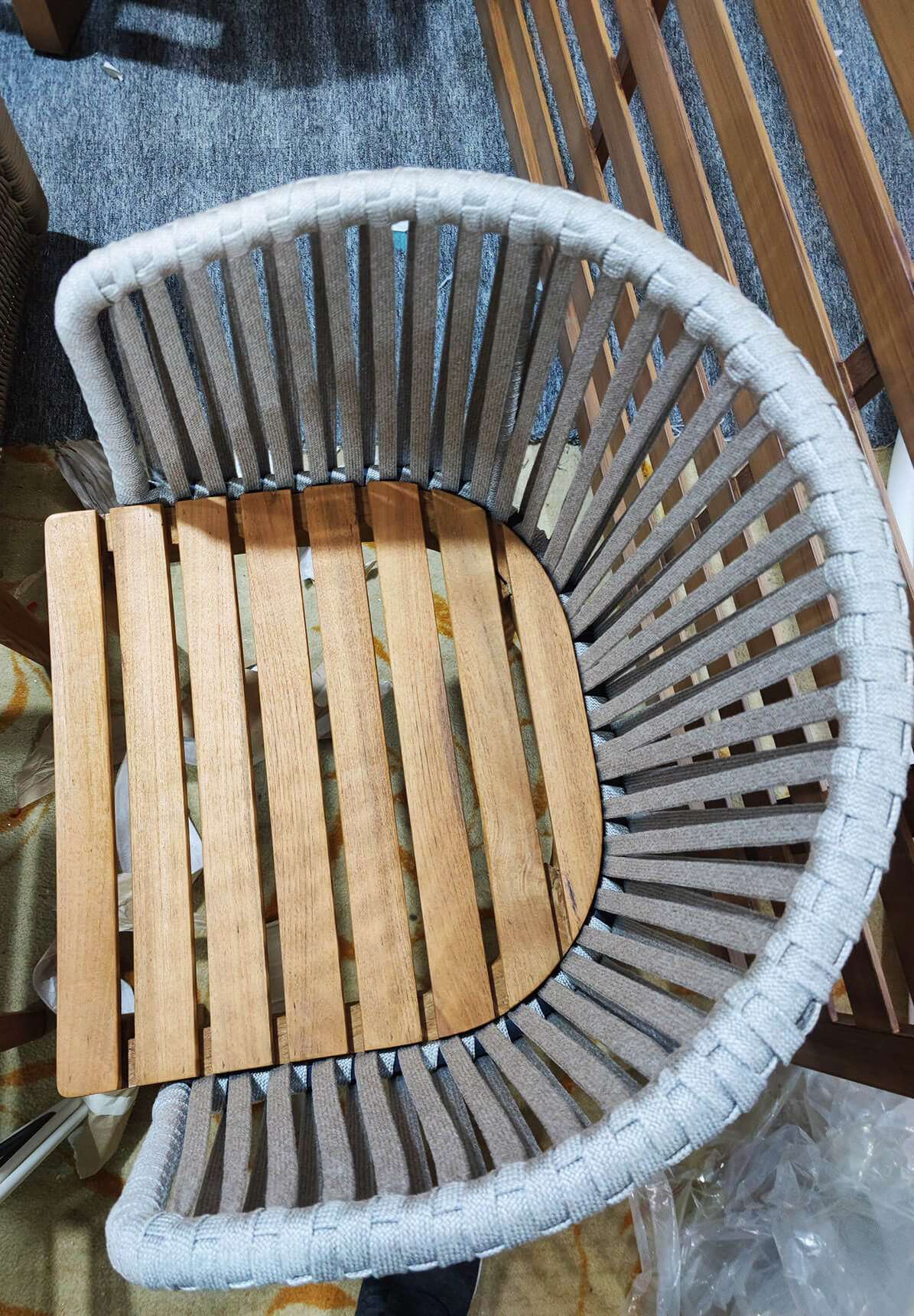 custom made tribu mood solid teak dining chair (1)