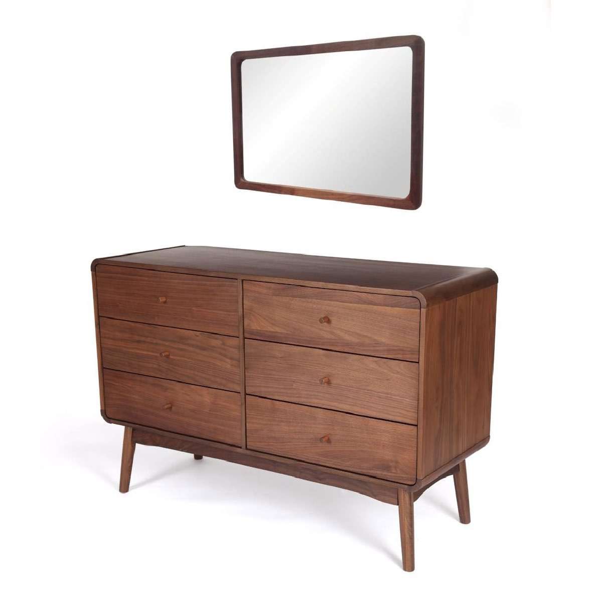 Dresser chest|Chest drawers|Walnut cabinet