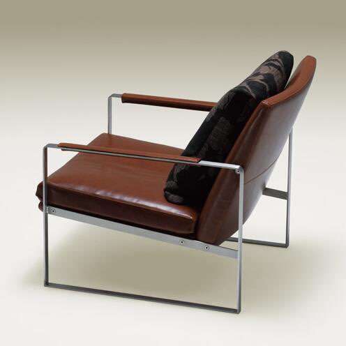 The Charles leather armchair