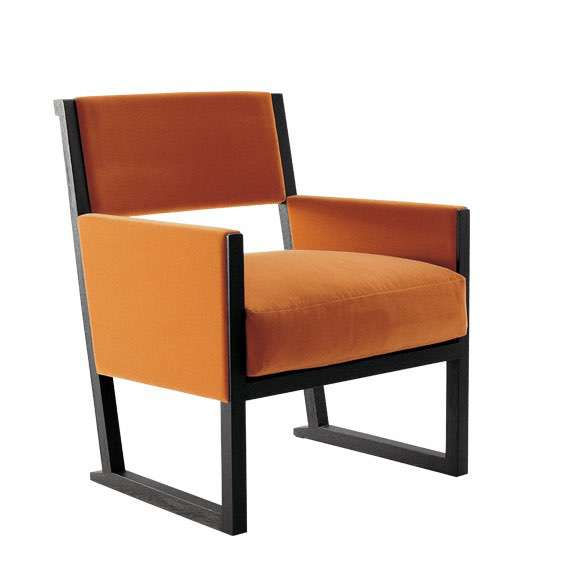 Modern lounge armchair