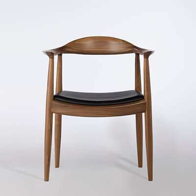 Restaurant modern wood dining chair