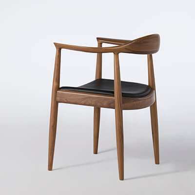 Restaurant modern wood dining chair