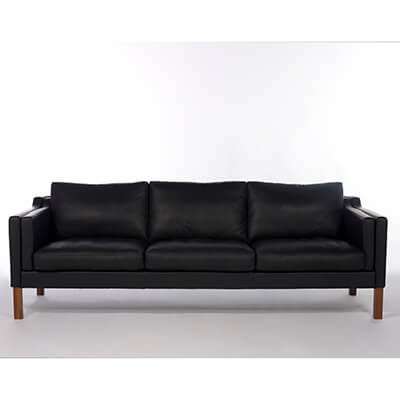 custom leather office sofa