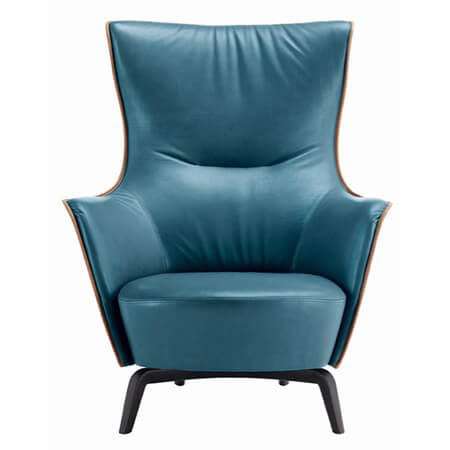 Poltrona Frau Mamy Blue Armchair