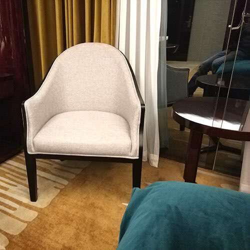 Chairs and tables for hotels
