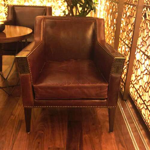 Commercial Genuine Leahter Lounge Chair