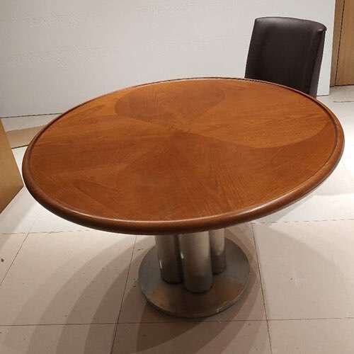 Stainless Steel Round Dining Table