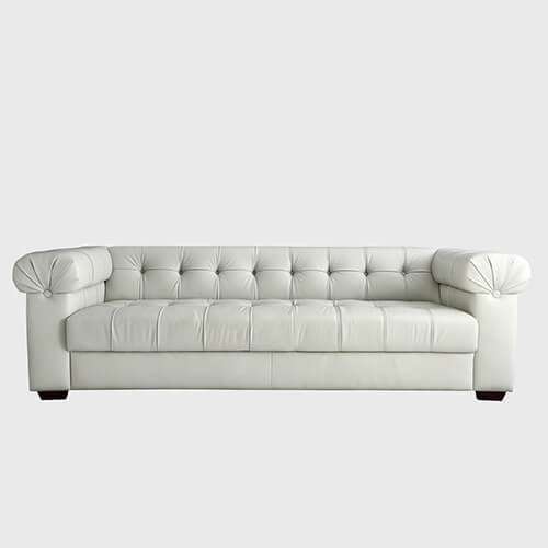 Italy Baker St.James Leather Sofa Reproduction