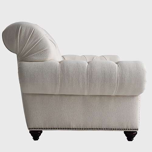 China tufted button fabric sofa