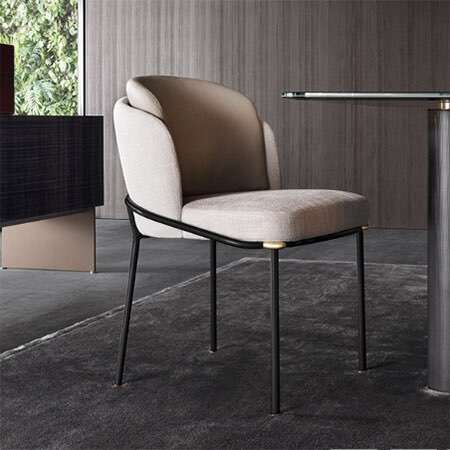 Minottiy Fil Noir Dining Chair Replica Factory