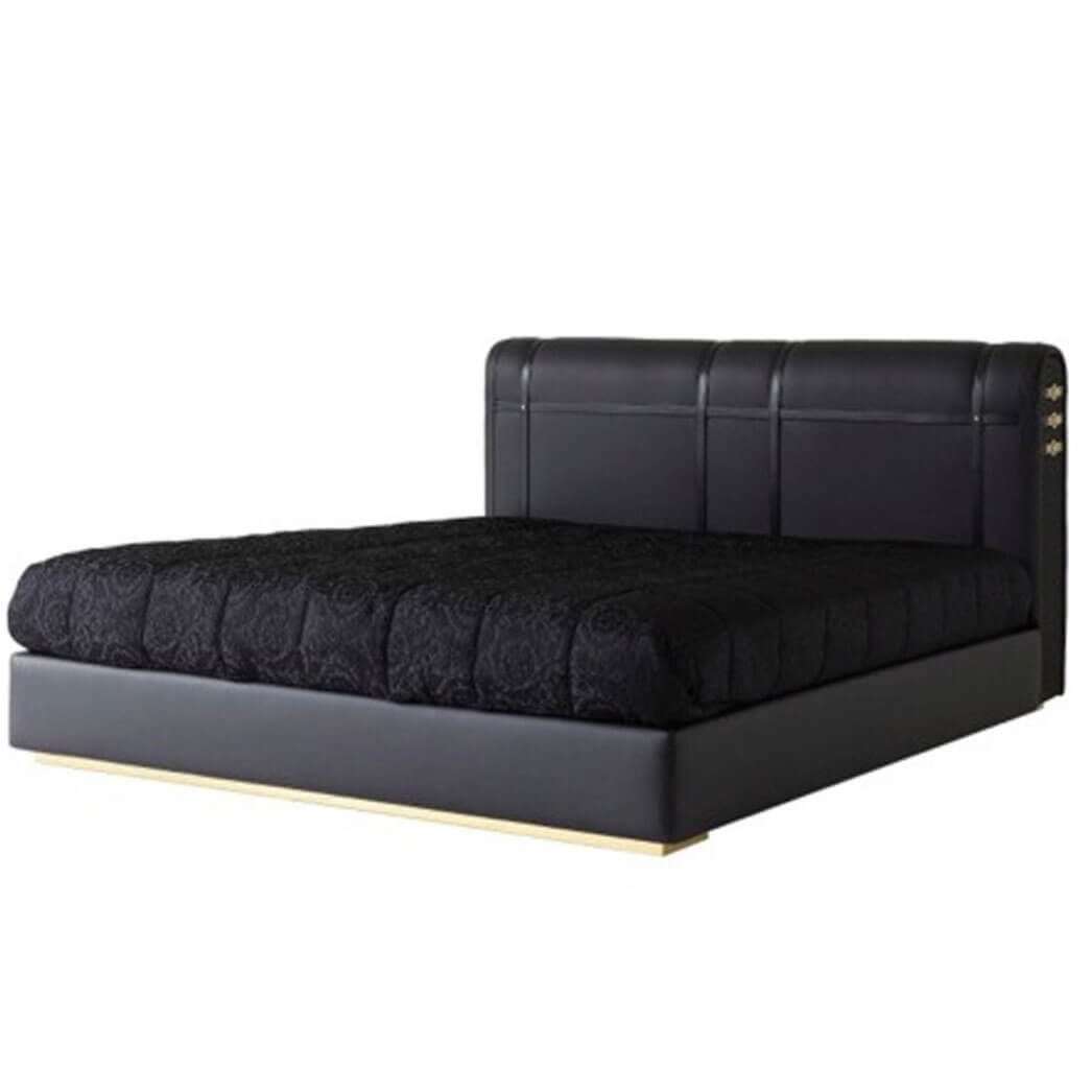 China versace signature leather bed replica